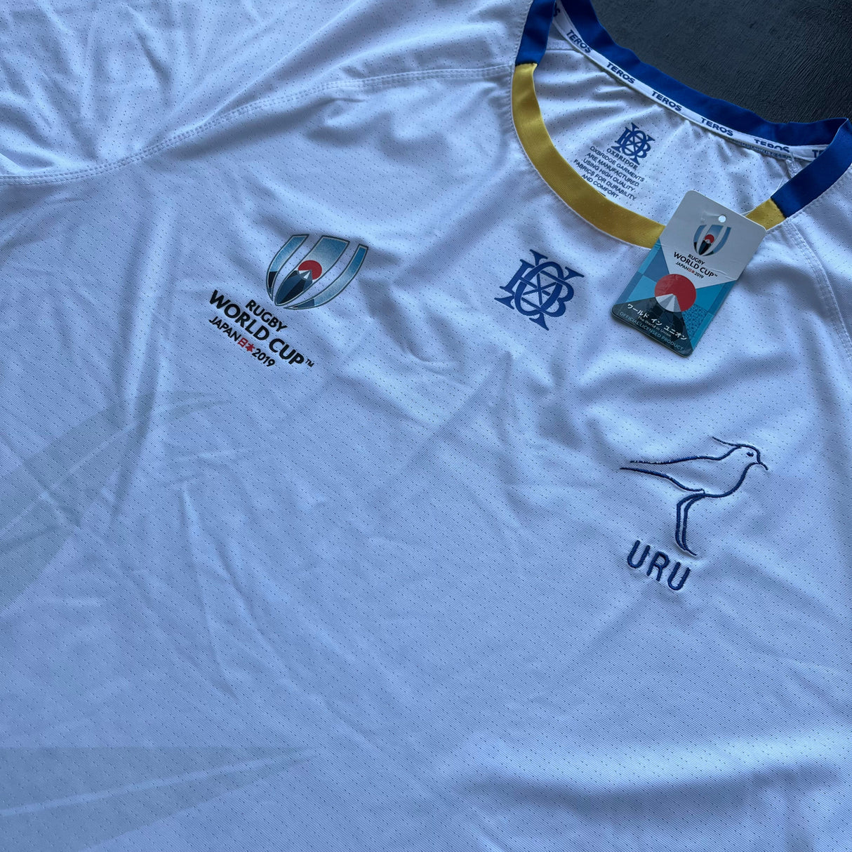 Uruguay National Rugby Team Jersey Away 2019 Rugby World Cup 2XL BNWT (Defect) Underdog Rugby - The Tier 2 Rugby Shop