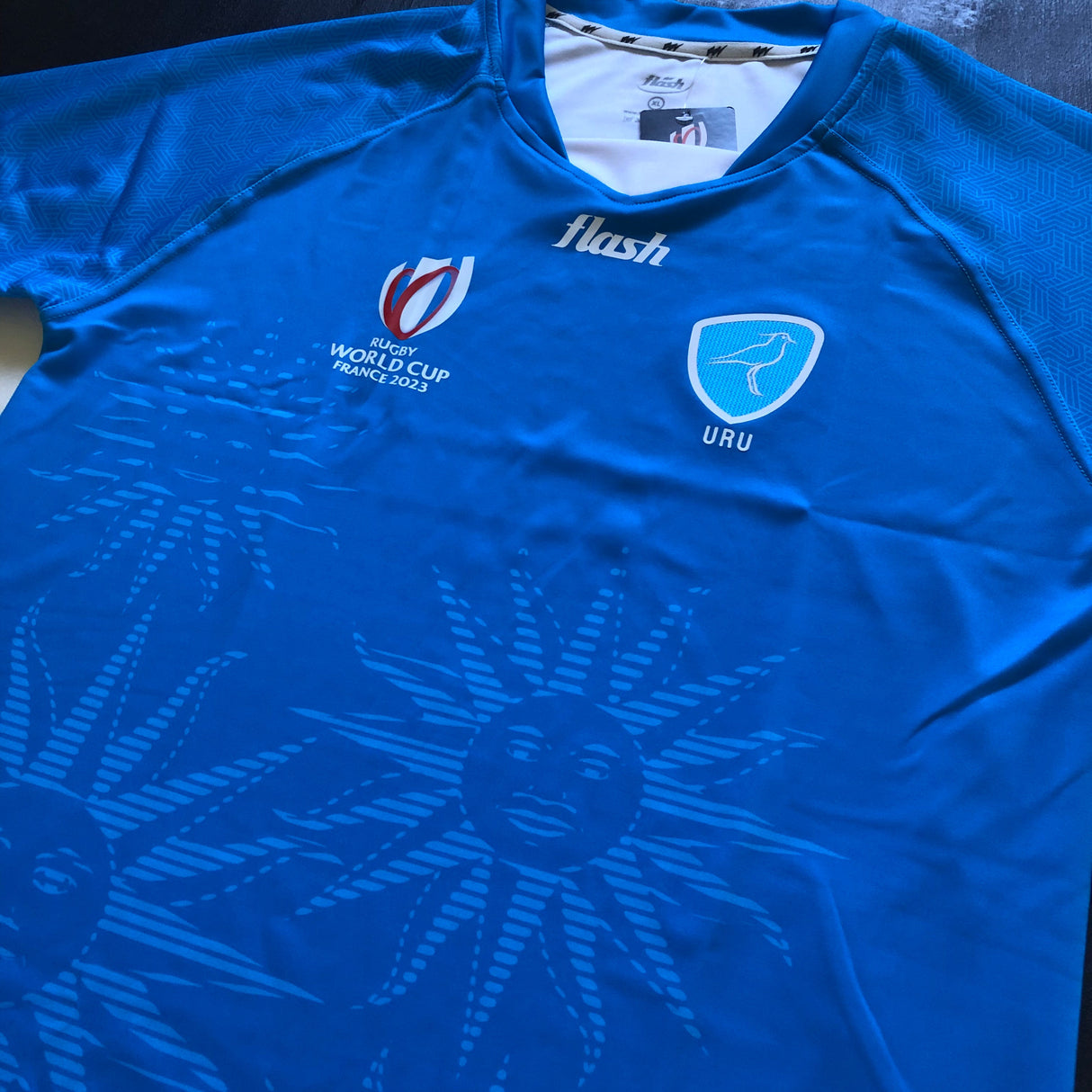 Uruguay National Rugby Team Shirt 2023 Rugby World Cup Home Underdog Rugby - The Tier 2 Rugby Shop