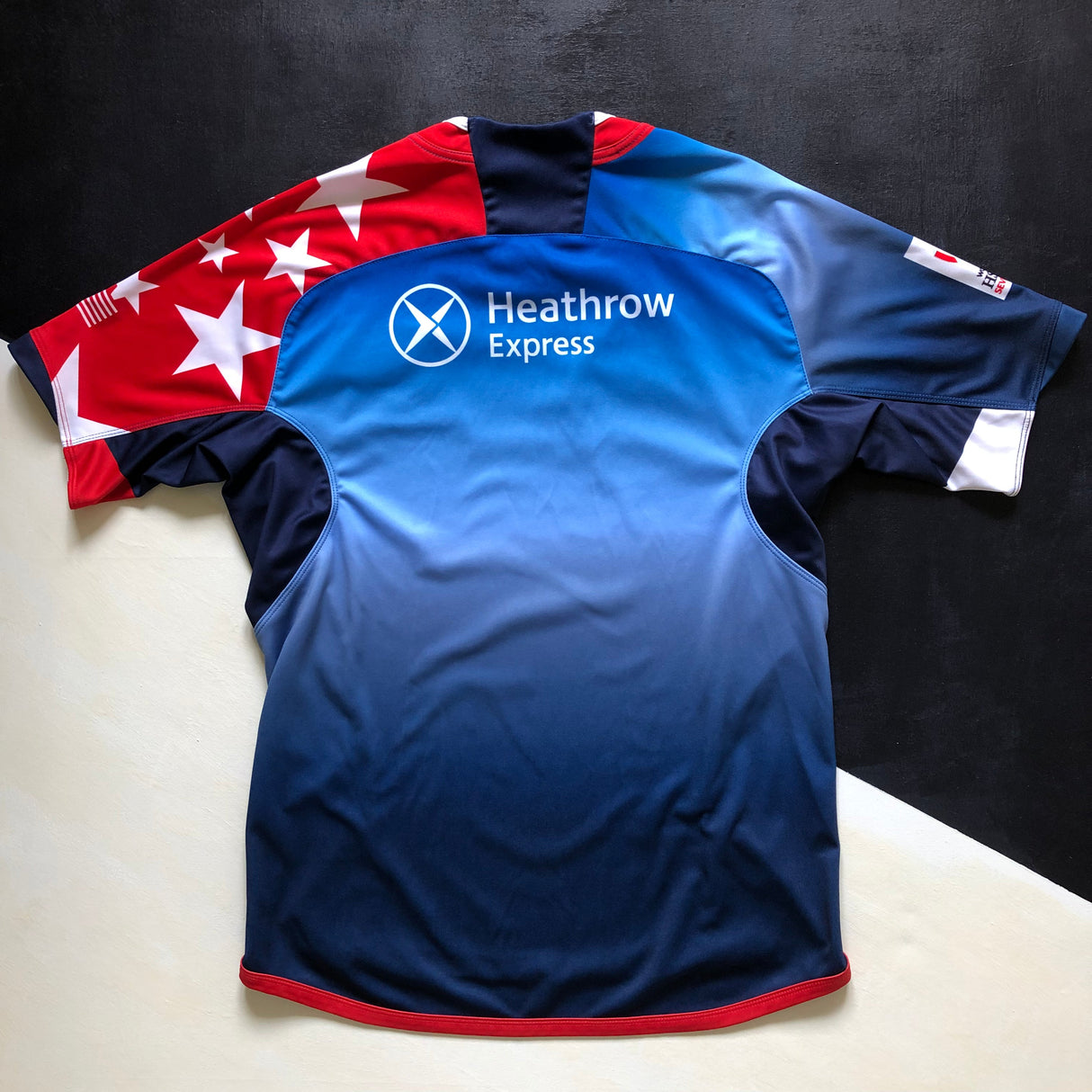USA National Rugby Sevens Team Jersey 2016/17 Medium Underdog Rugby - The Tier 2 Rugby Shop