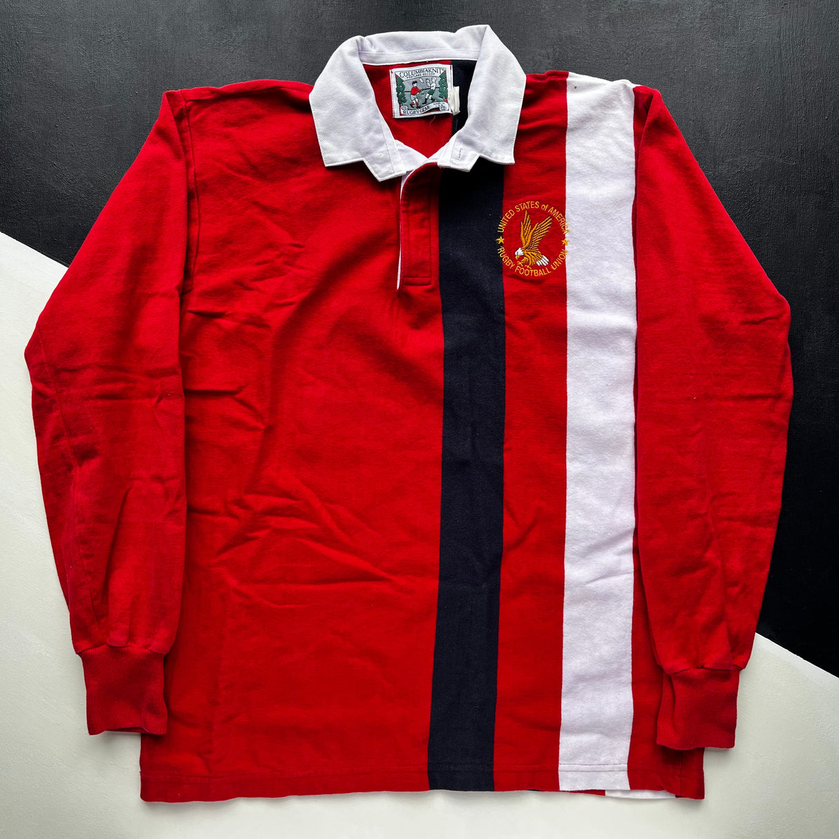 USA National Rugby Team Jersey 1990's Large Underdog Rugby - The Tier 2 Rugby Shop