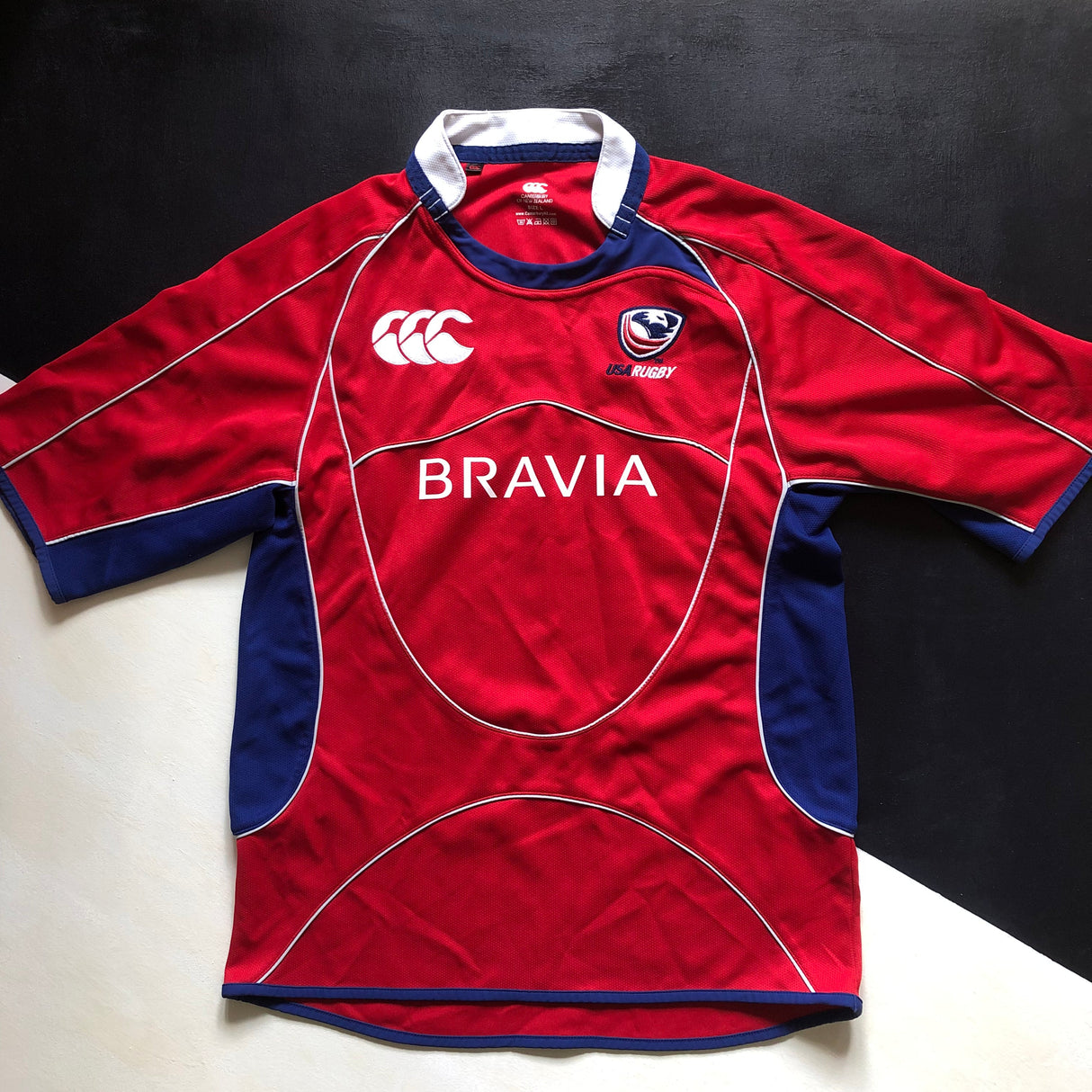 USA National Rugby Team Jersey 2010 Large Underdog Rugby - The Tier 2 Rugby Shop