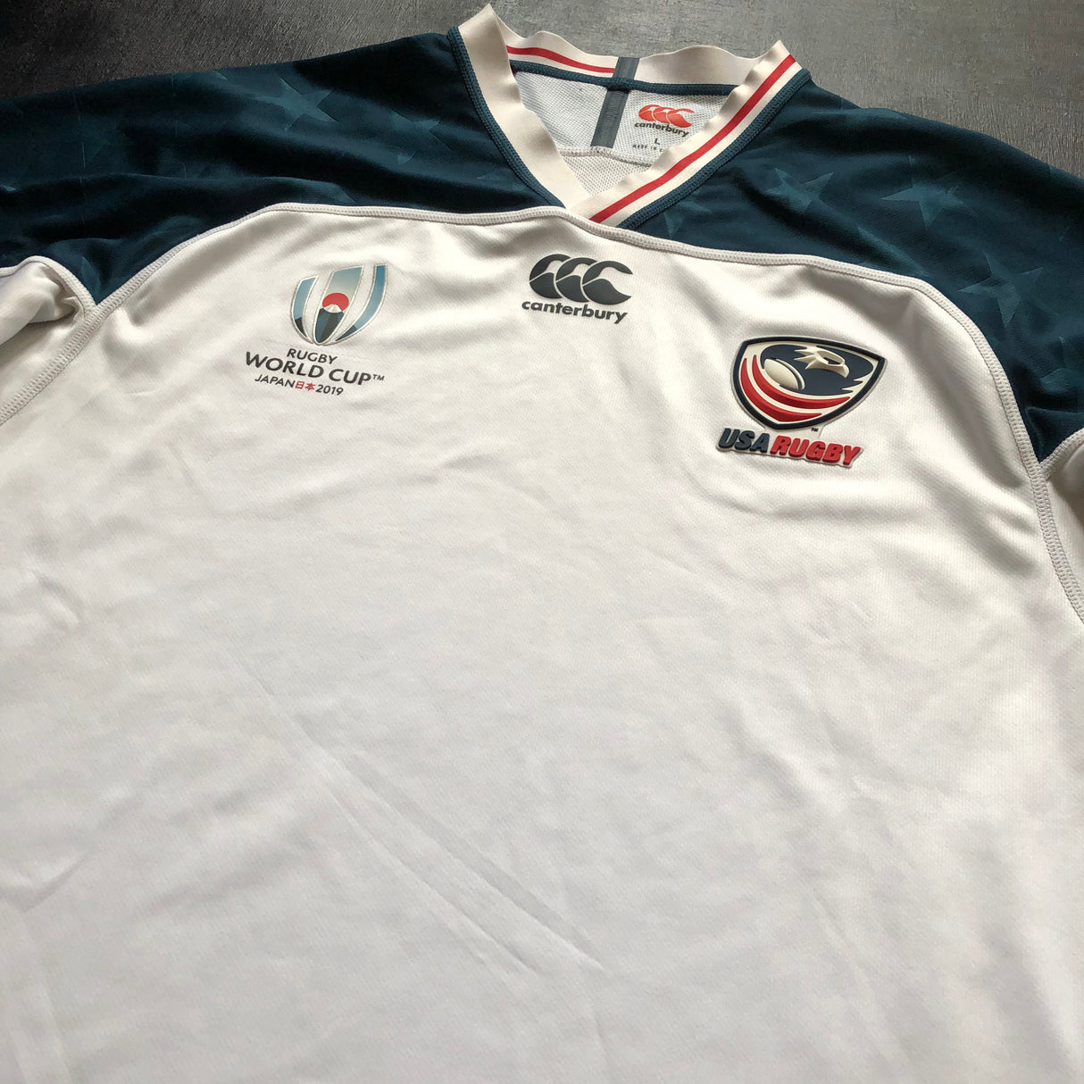 USA National Rugby Team Jersey 2019 Rugby World Cup Large Underdog Rugby - The Tier 2 Rugby Shop