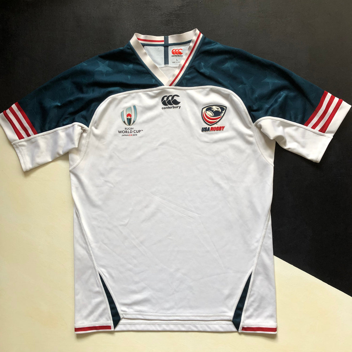 USA National Rugby Team Jersey 2019 Rugby World Cup Large Underdog