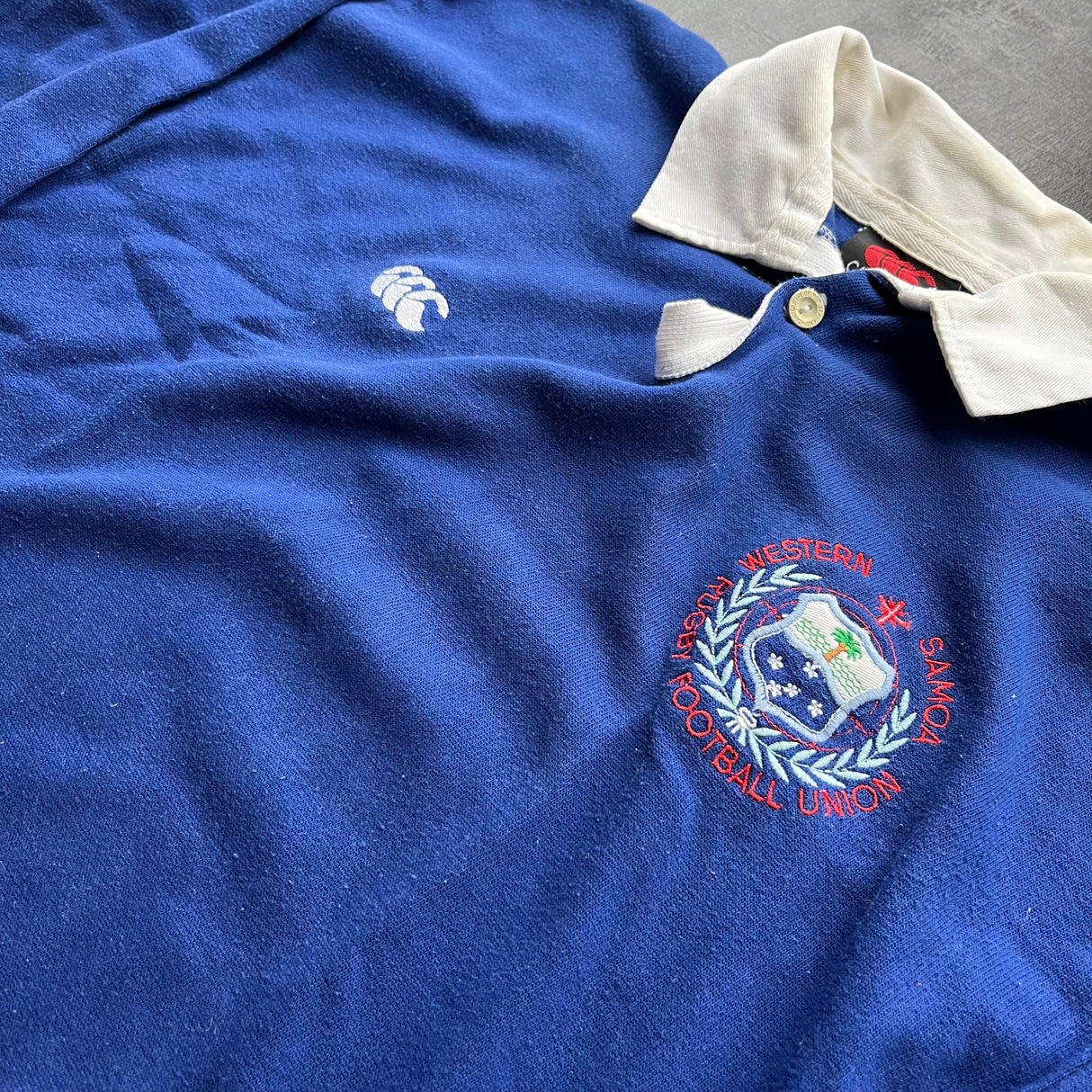 Western Samoa Rugby Team Jersey 1991/93 Large Underdog Rugby - The Tier 2 Rugby Shop