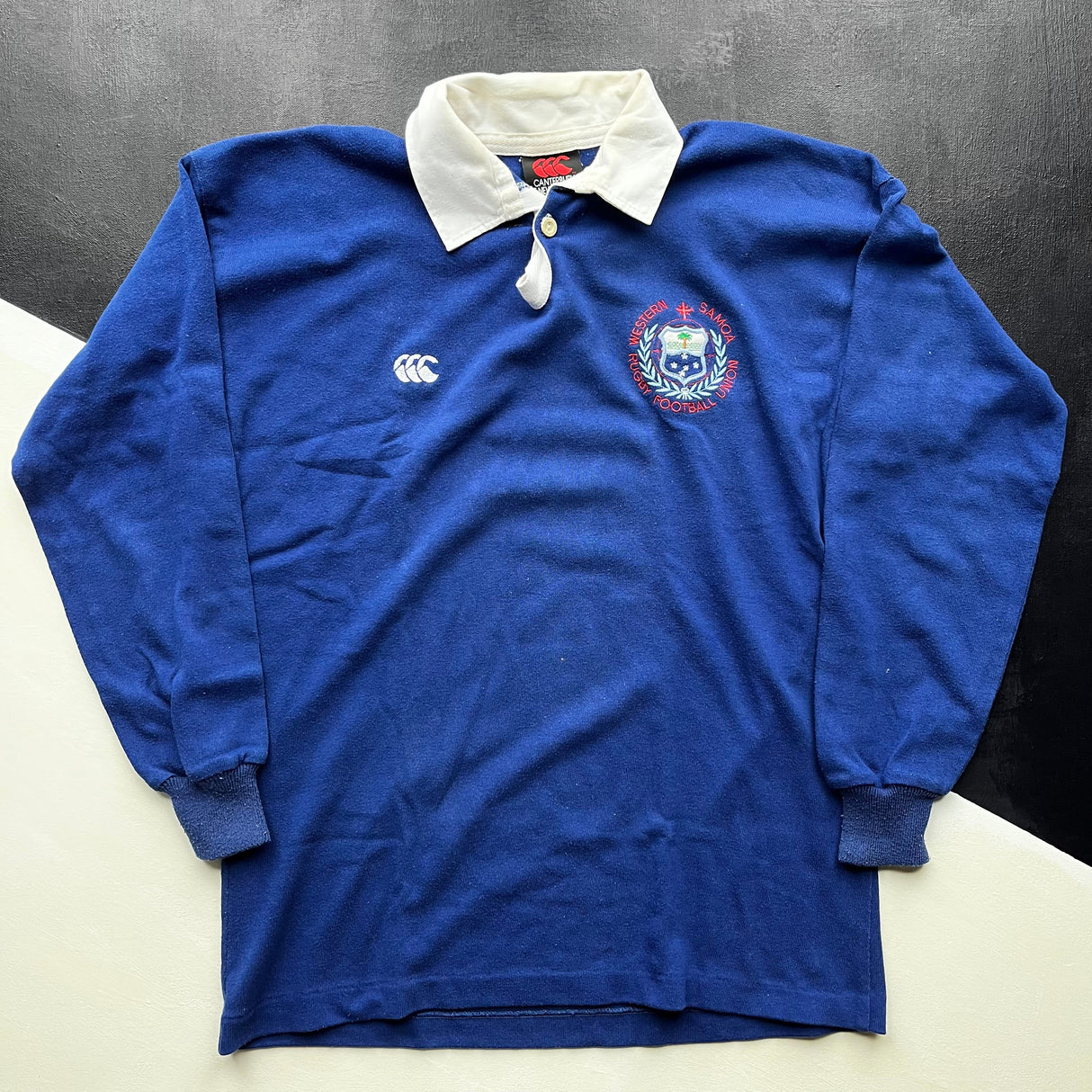 Western Samoa Rugby Team Jersey 1991/93 Large Underdog Rugby - The Tier 2 Rugby Shop