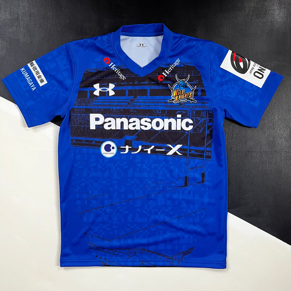 Wild Knights Rugby Team Jersey 2022 (Japan Rugby League One) Large Underdog Rugby - The Tier 2 Rugby Shop