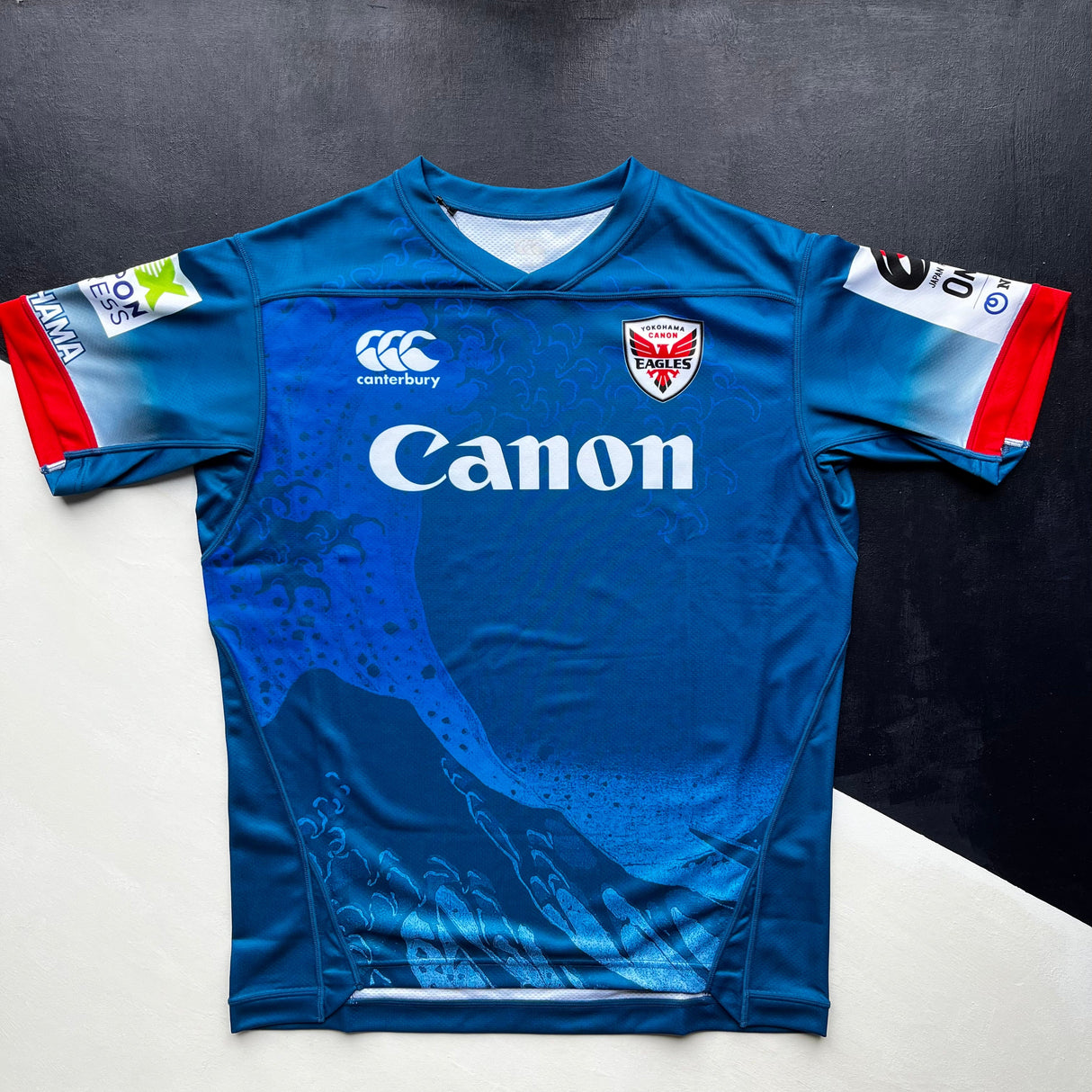 Yokohama Canon Eagles Rugby Team Shirt Away 2023 Underdog Rugby - The Tier 2 Rugby Shop