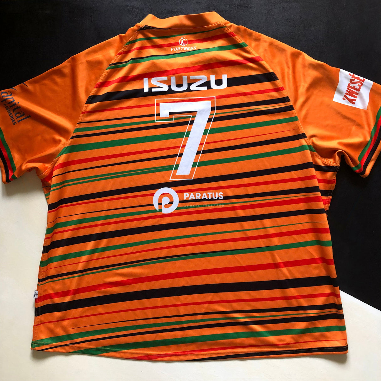 Zambia National Rugby Sevens Team Jersey 2019 Match Worn 6Xl Underdog Rugby - The Tier 2 Rugby Shop