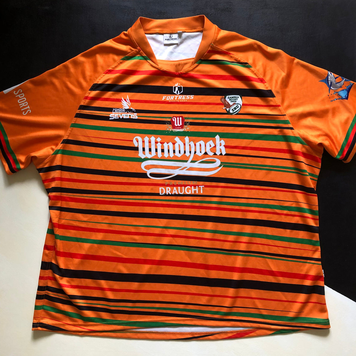 Zambia National Rugby Team Jersey 6Xl Underdog Rugby - The Tier 2 Rugby Shop