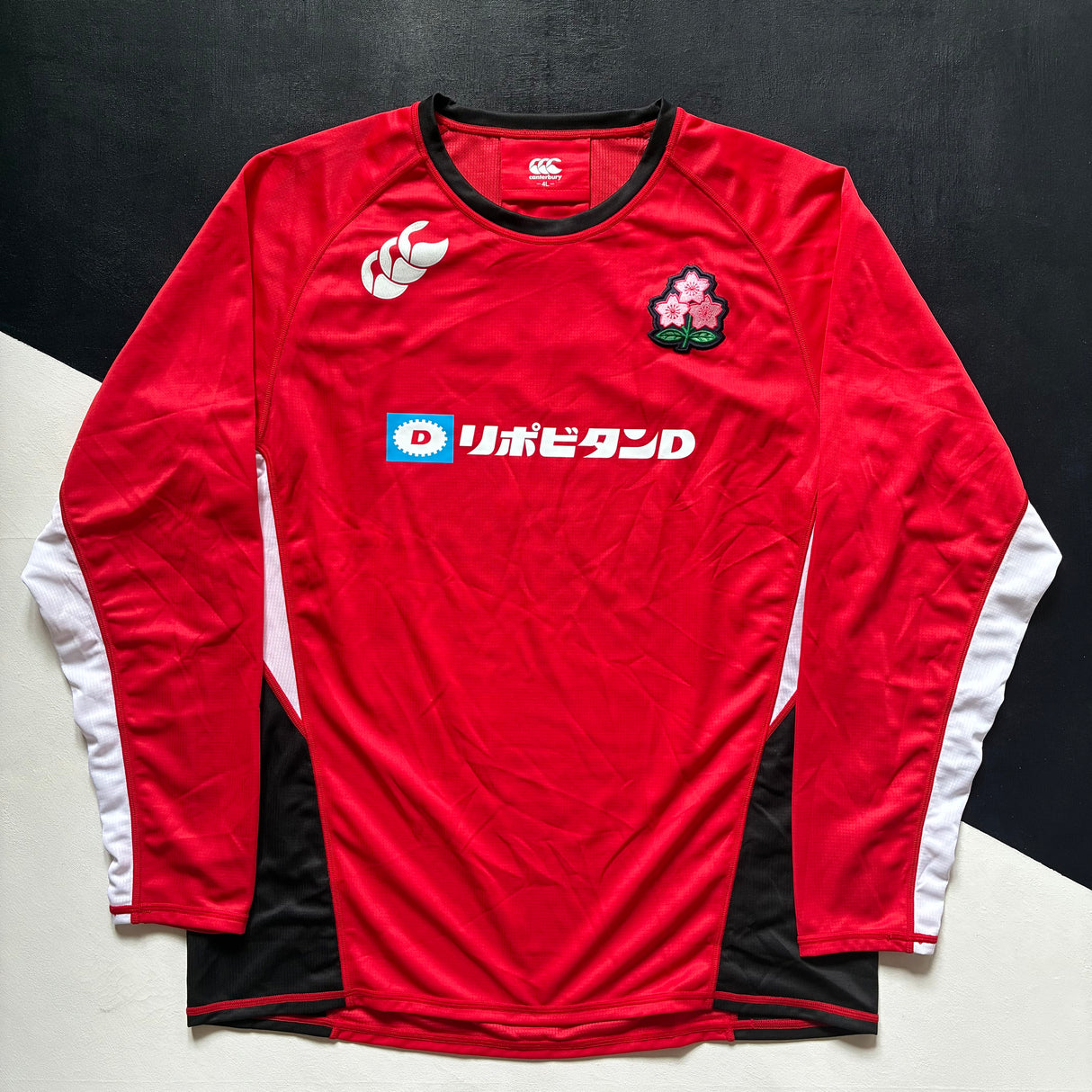 Japan National Rugby Team Long Sleeve Training Tee