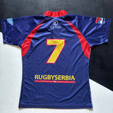 Serbia National Rugby Sevens Team Jersey 2010's Match Issue XL
