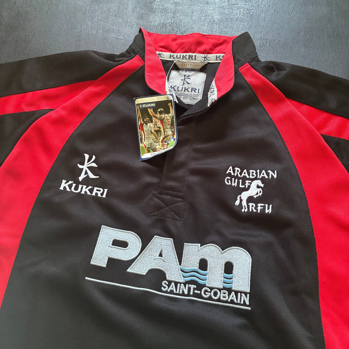 Arabian Gulf Rugby Team Jersey 2010 Player Issue Medium BNWT Underdog Rugby - The Tier 2 Rugby Shop 