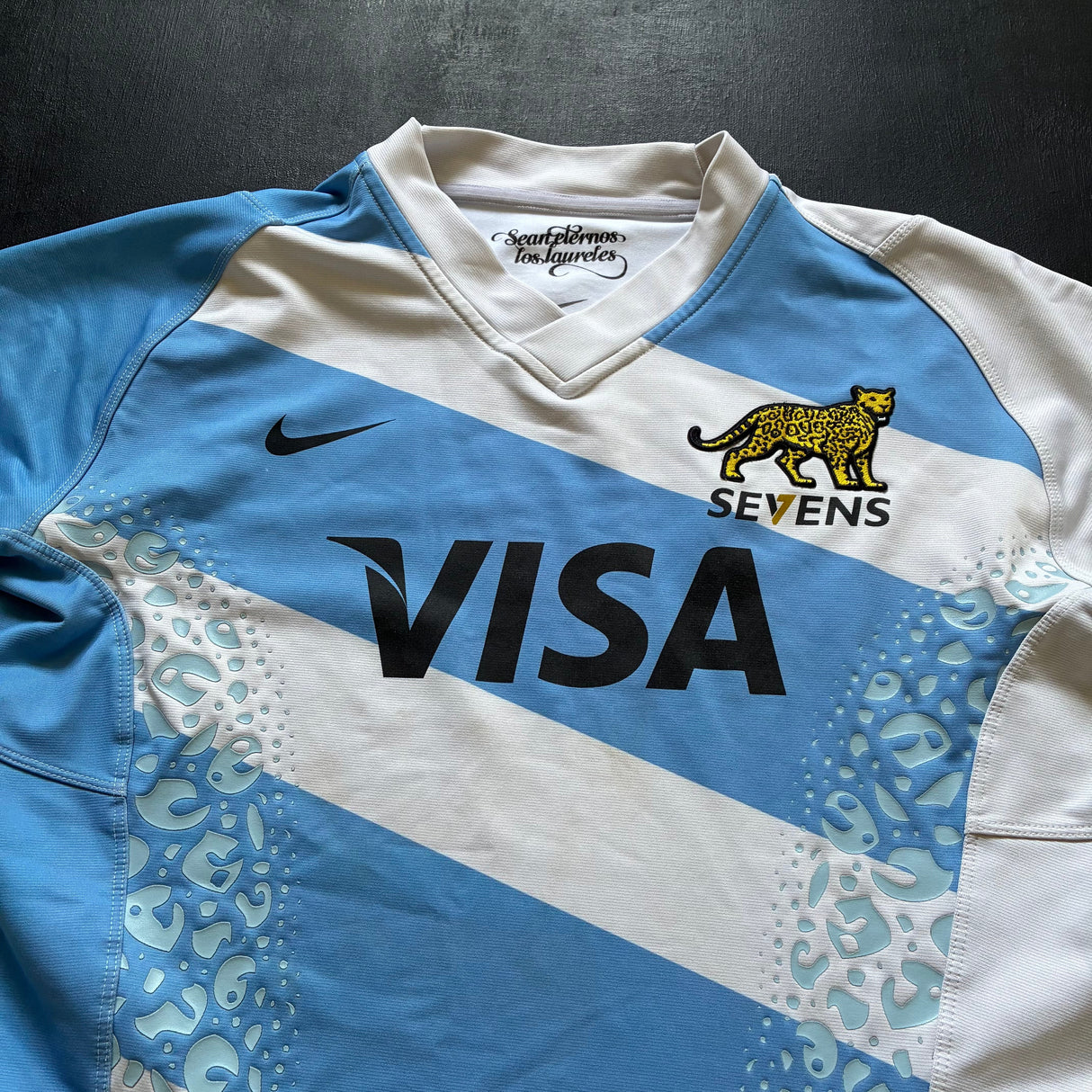 Argentina National Rugby Sevens Team Jersey 2014 Player Issue XL Underdog Rugby - The Tier 2 Rugby Shop 