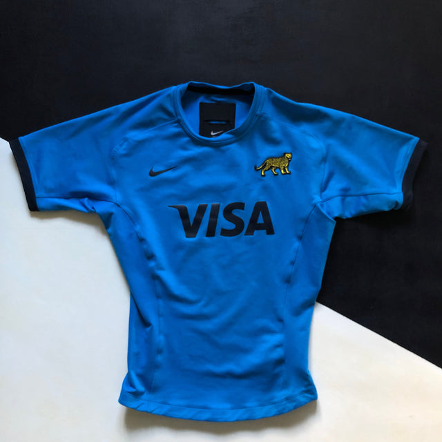 argentina rugby gear Argentina National Rugby Team Training Jersey Player Issue Medium – Underdog Rugby