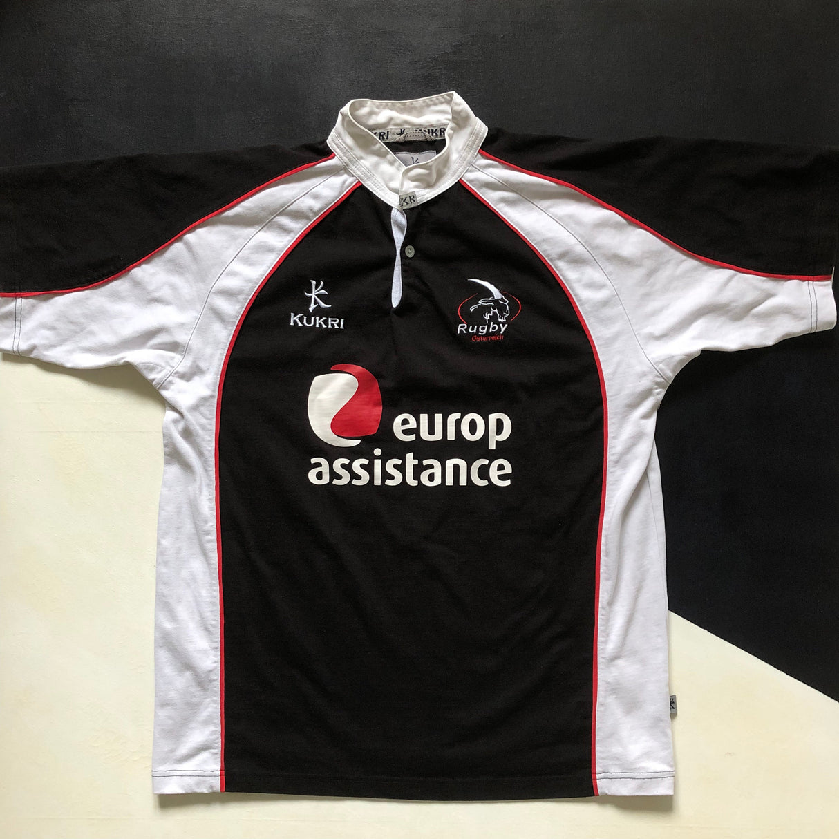 Austria National Rugby Team Jersey 2006 XL Underdog Rugby - The Tier 2 Rugby Shop 