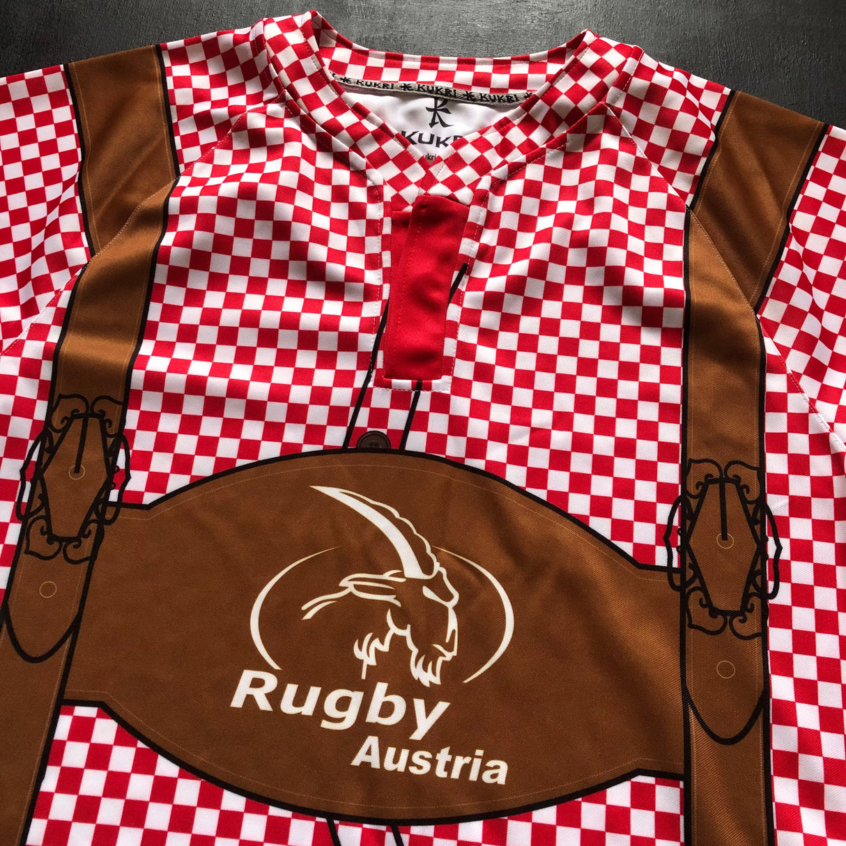 Austria National Rugby Team Training Jersey 2013 2XL Underdog Rugby - The Tier 2 Rugby Shop 