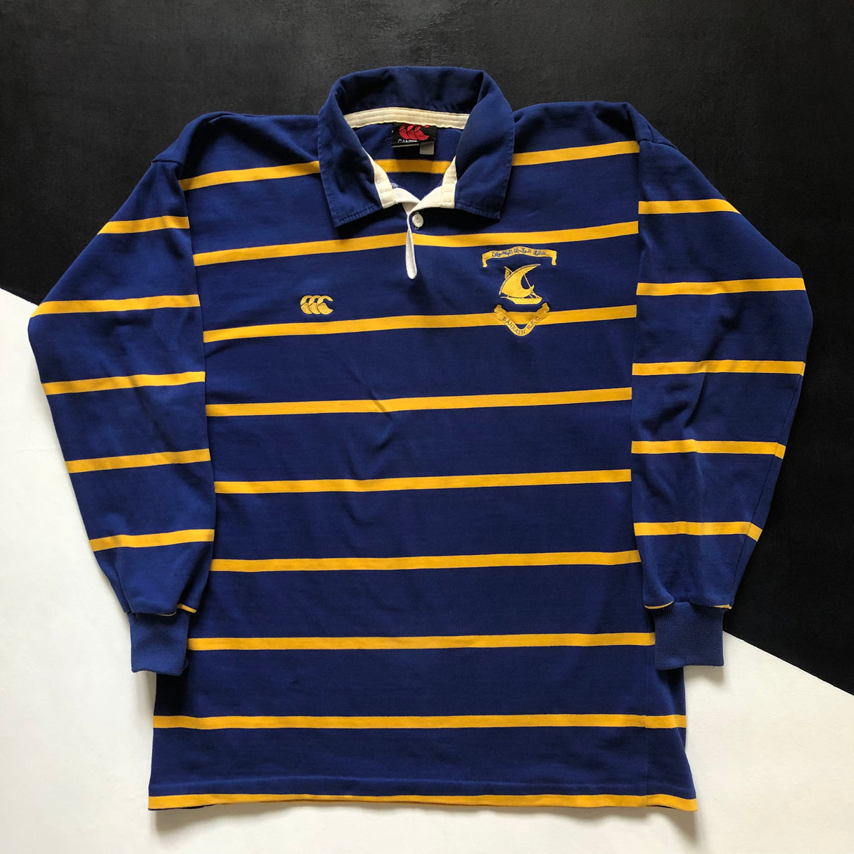 Bahrain RFC Rugby Team Jersey 1990's 2XL Underdog Rugby - The Tier 2 Rugby Shop 