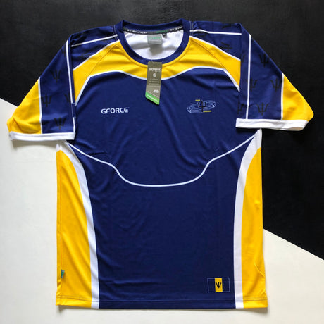 Barbados National Rugby Team Training Jersey XL BNWT Underdog Rugby - The Tier 2 Rugby Shop 