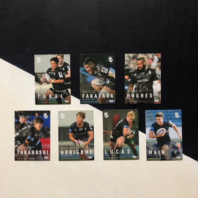 Black Rams 2024 BBM Japan Rugby League One Regular Card Set Underdog Rugby - The Tier 2 Rugby Shop 