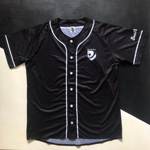 Black Rams Tokyo Rugby Team Supporters Baseball Jersey One Size Underdog Rugby - The Tier 2 Rugby Shop 