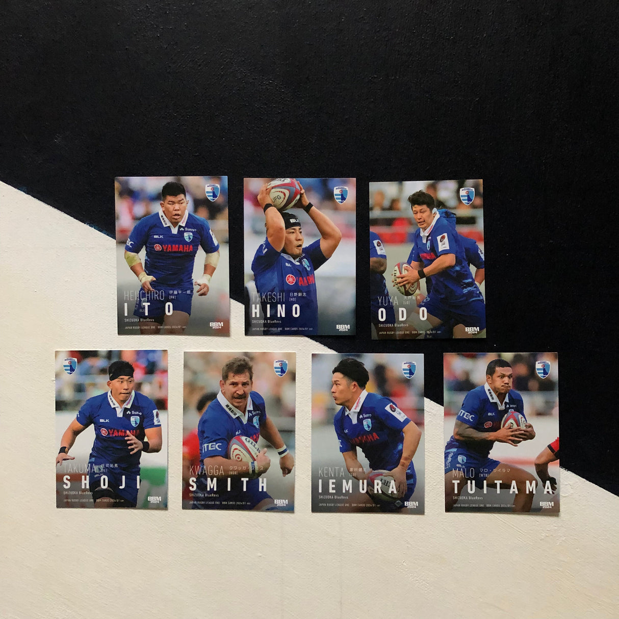 Blue Revs 2024 BBM Japan Rugby League One Regular Card Set Underdog Rugby - The Tier 2 Rugby Shop 