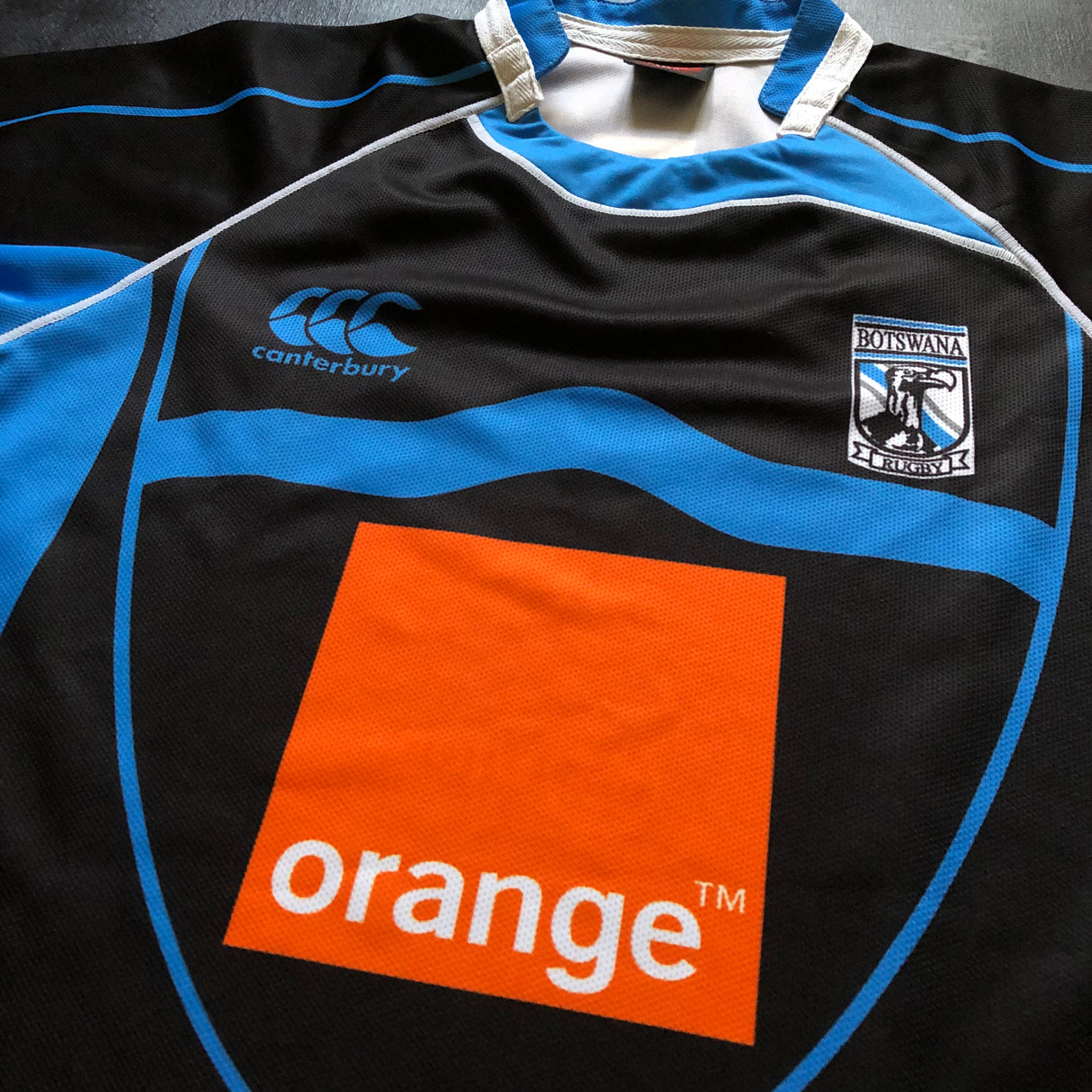 Botswana National Rugby Team Jersey 2010/11 Medium Underdog Rugby - The Tier 2 Rugby Shop 