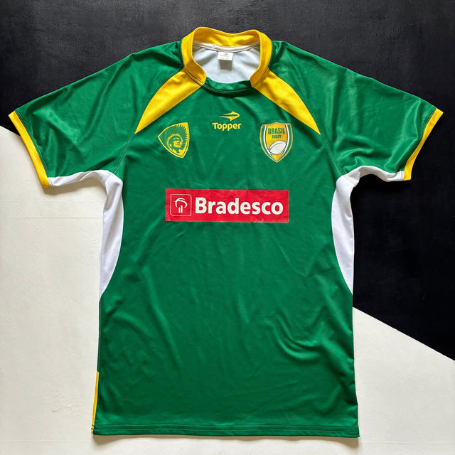 Brazil National Rugby Team Jersey 2013/14 Away XL Underdog Rugby - The Tier 2 Rugby Shop 