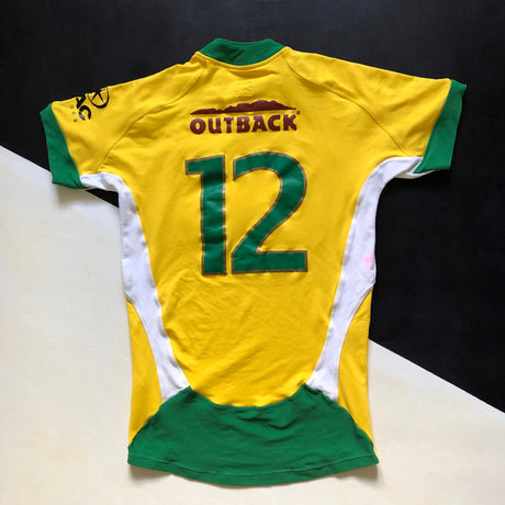 Brazil National Rugby Team Jersey 2013/14 Match Worn Large Underdog Rugby - The Tier 2 Rugby Shop 