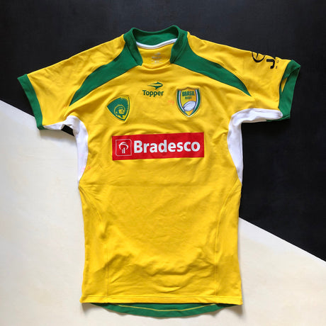 Brazil National Rugby Team Jersey 2013/14 Match Worn Large Underdog Rugby - The Tier 2 Rugby Shop 