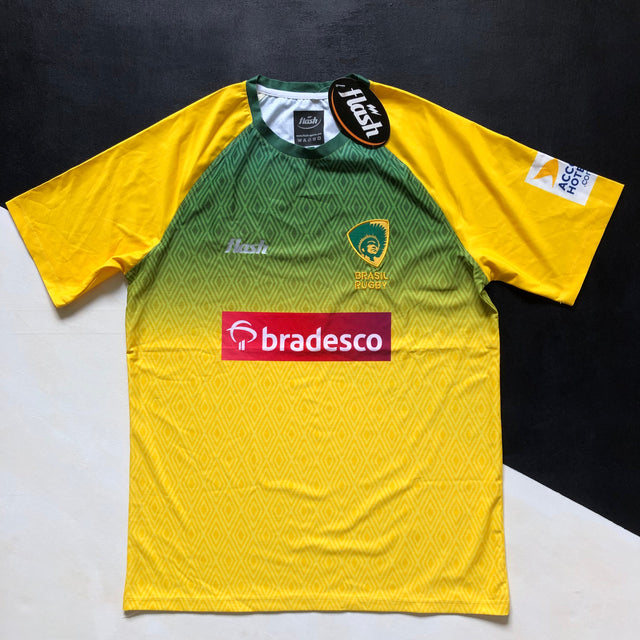 Brazil National Rugby Team Jersey 2020/21 BNWT (Defects) Large Underdog Rugby - The Tier 2 Rugby Shop 