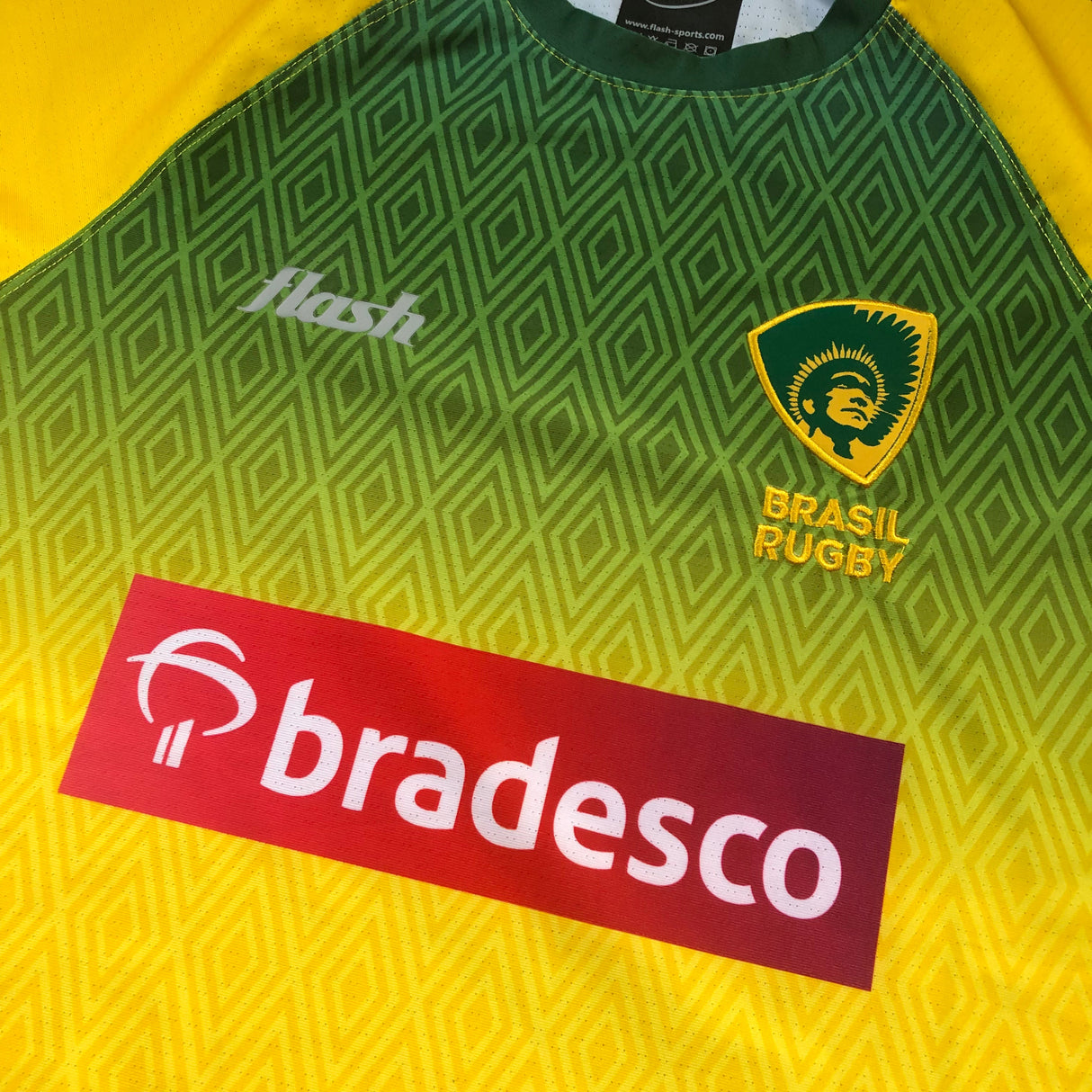 Brazil National Rugby Team Jersey 2020/21 Medium Underdog Rugby - The Tier 2 Rugby Shop 