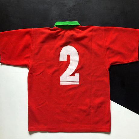 Bulgaria National Rugby Team Jersey and Shorts 1990's Match Worn XL Underdog Rugby - The Tier 2 Rugby Shop 