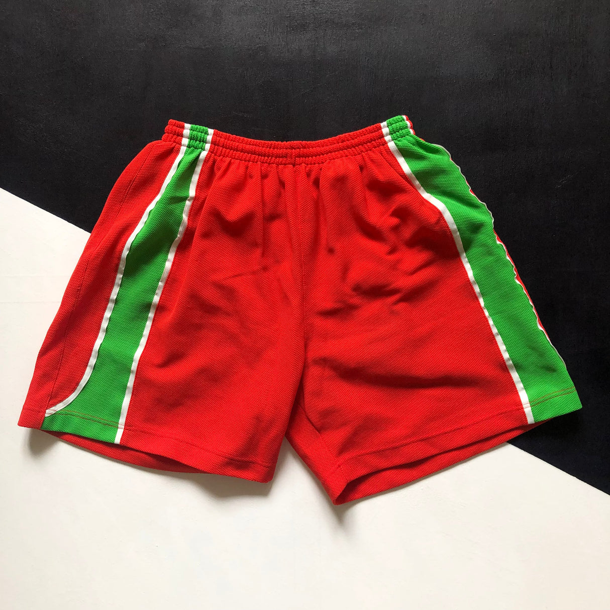 Bulgaria National Rugby Team Jersey and Shorts 1990's Match Worn XL Underdog Rugby - The Tier 2 Rugby Shop 