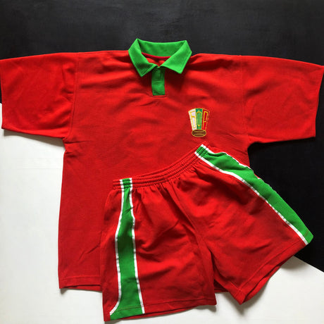 Bulgaria National Rugby Team Jersey and Shorts 1990's Match Worn XL Underdog Rugby - The Tier 2 Rugby Shop 