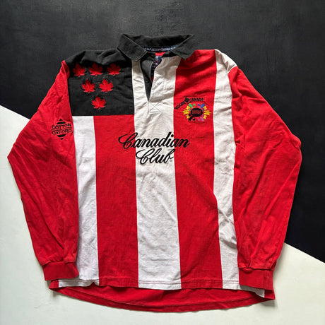 Canada National Rugby Team Jersey 1997/98 XL Underdog Rugby - The Tier 2 Rugby Shop 