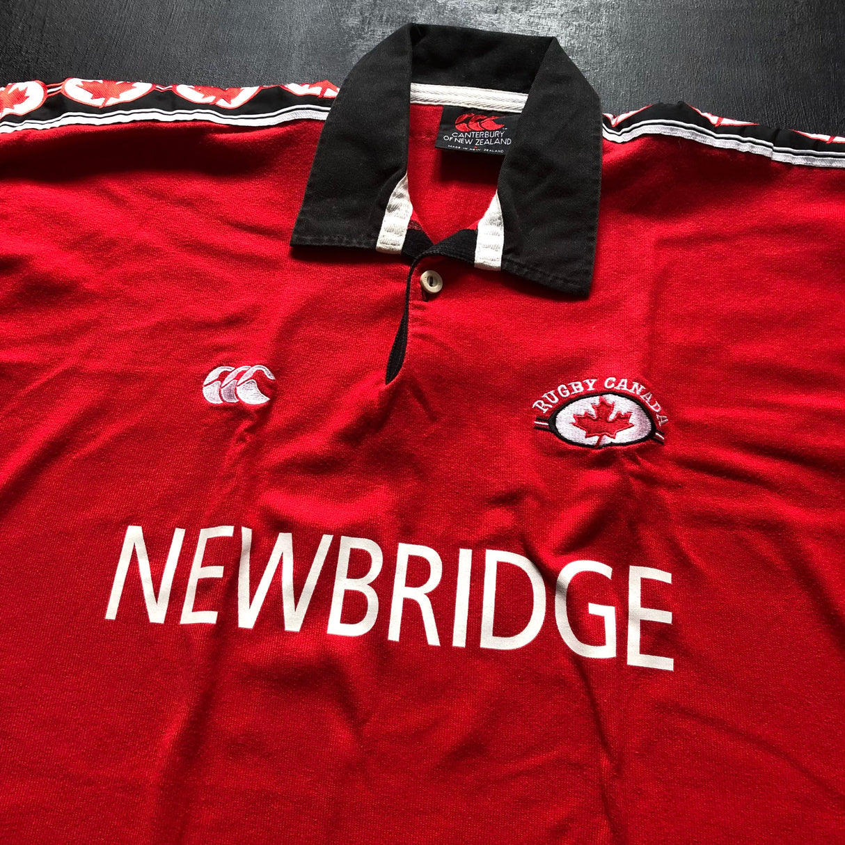 Canada National Rugby Team Jersey 1999 Large Underdog Rugby - The Tier 2 Rugby Shop 