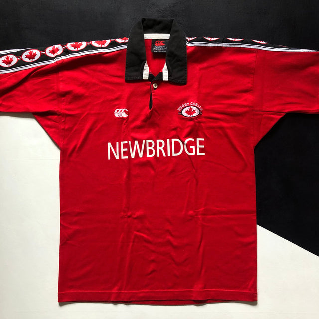 Canada National Rugby Team Jersey 1999 Large Underdog Rugby - The Tier 2 Rugby Shop 