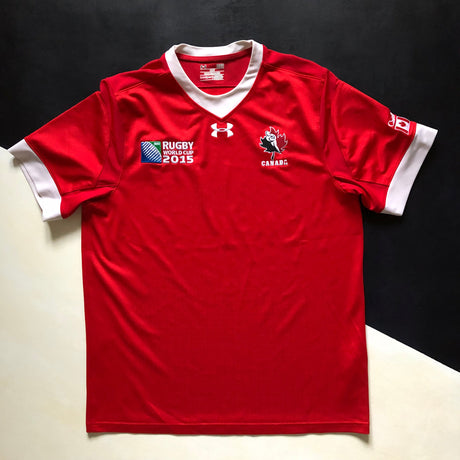 Canada National Rugby Team Jersey 2015 Rugby World Cup Large Underdog Rugby - The Tier 2 Rugby Shop 