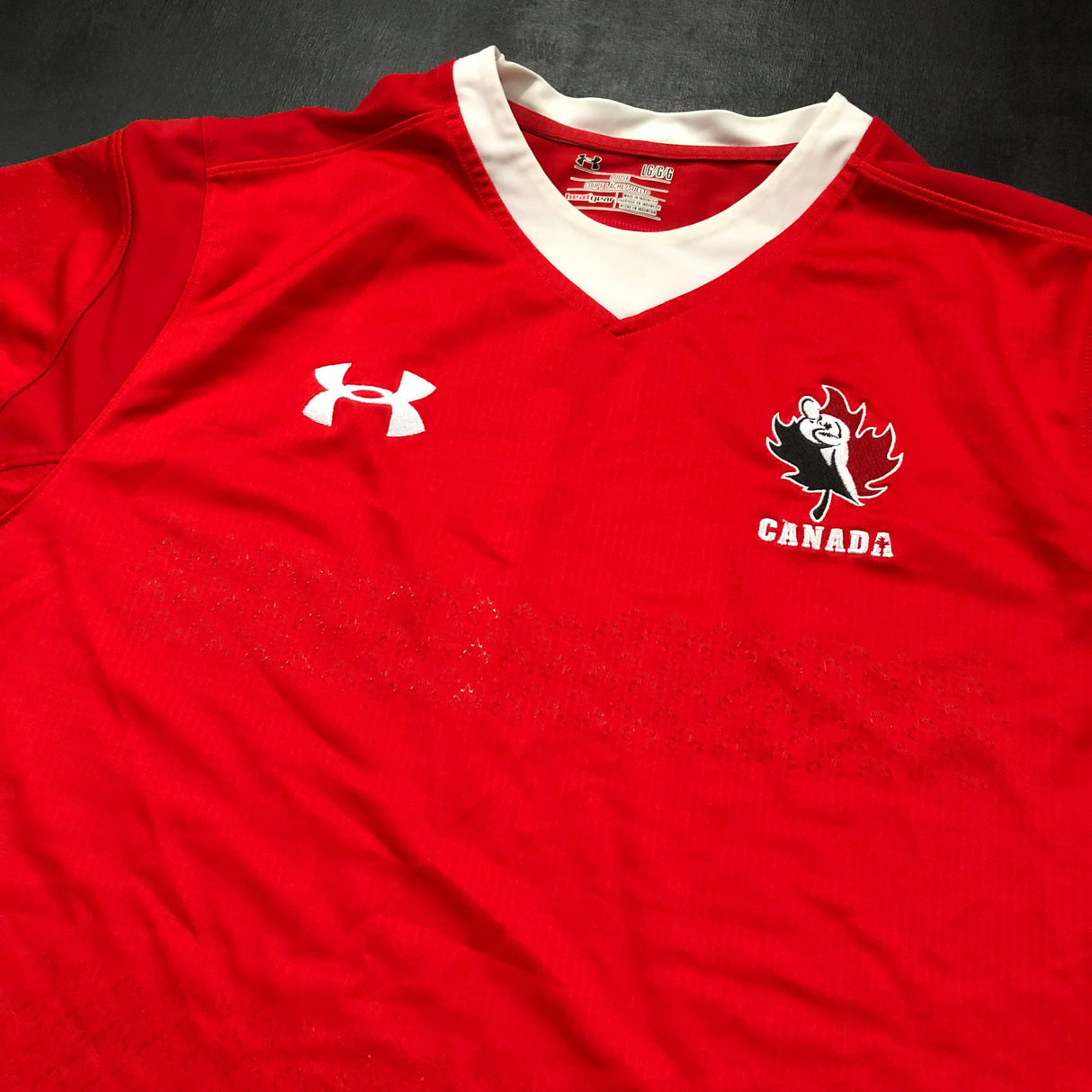 Canada National Rugby Team Jersey 2016 Large Underdog Rugby - The Tier 2 Rugby Shop 