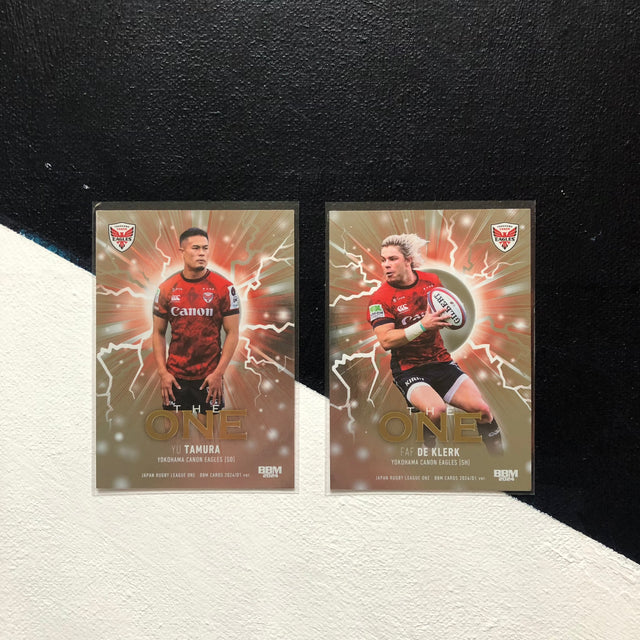 Canon Eagles 2024 BBM Japan Rugby League One Special Insert Card Set Underdog Rugby - The Tier 2 Rugby Shop 