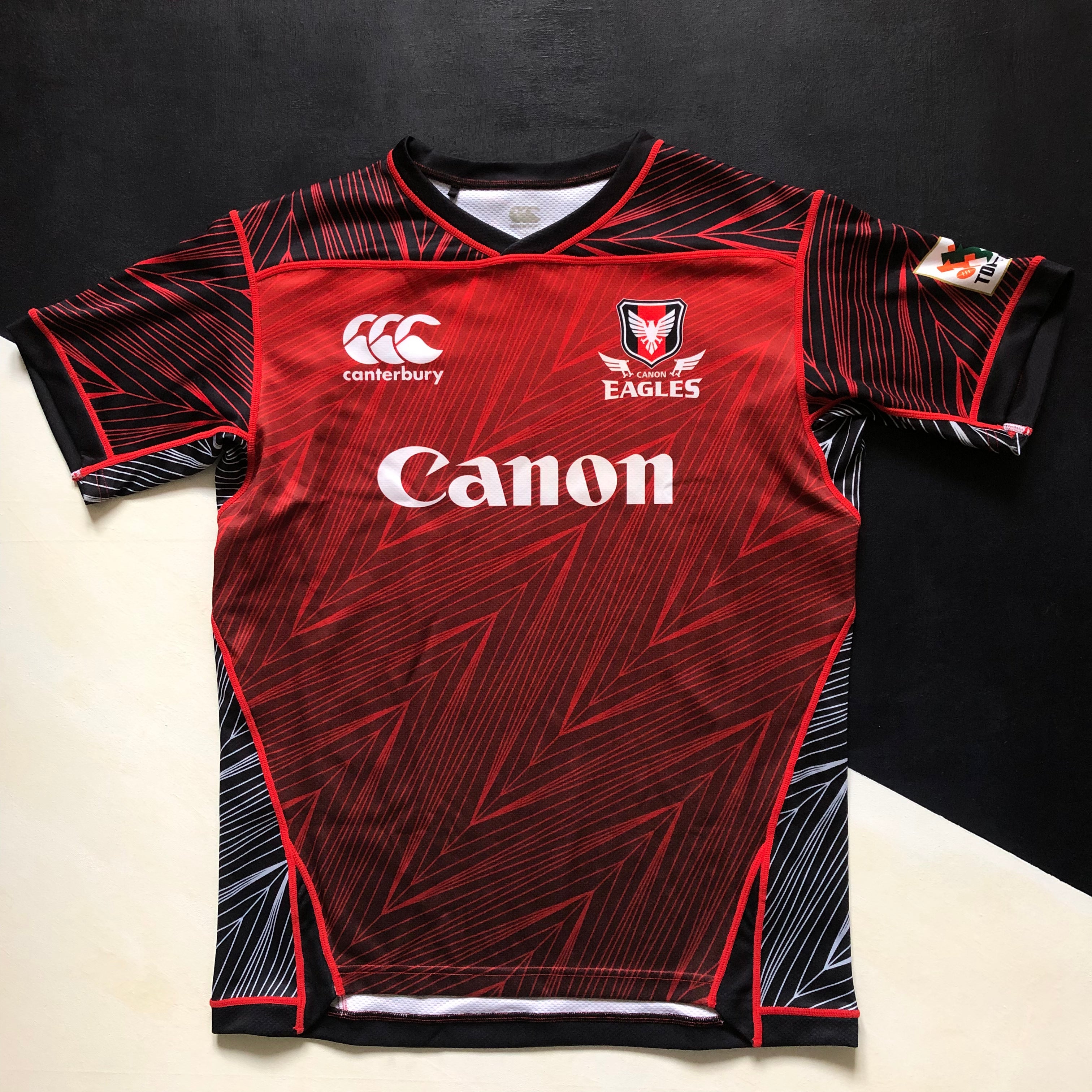 Canon Eagles Rugby Team Jersey 2021 Japan Top League XL Underdog Rugby The Tier 2 Rugby Shop