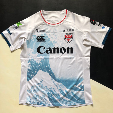 Canon Eagles Rugby Team Shirt Away 2024 (Japan Rugby League One) Underdog Rugby - The Tier 2 Rugby Shop 
