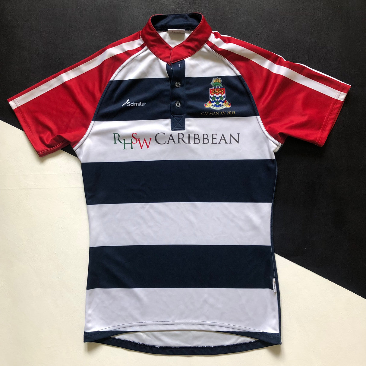 Cayman Islands National Rugby Team Jersey 2015 Medium Underdog Rugby - The Tier 2 Rugby Shop 