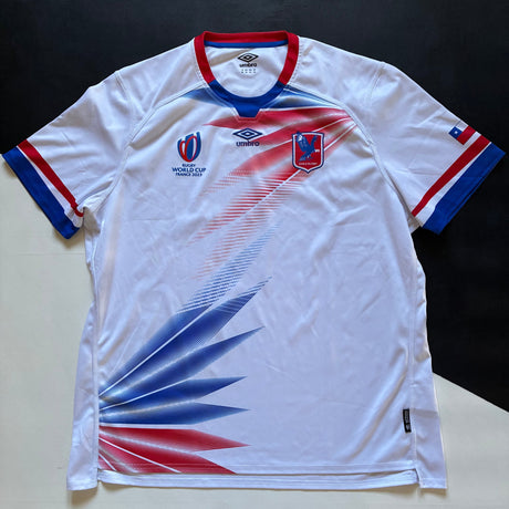 Chile National Rugby Team Jersey 2023 Rugby World Cup Away 3XL Underdog Rugby - The Tier 2 Rugby Shop 