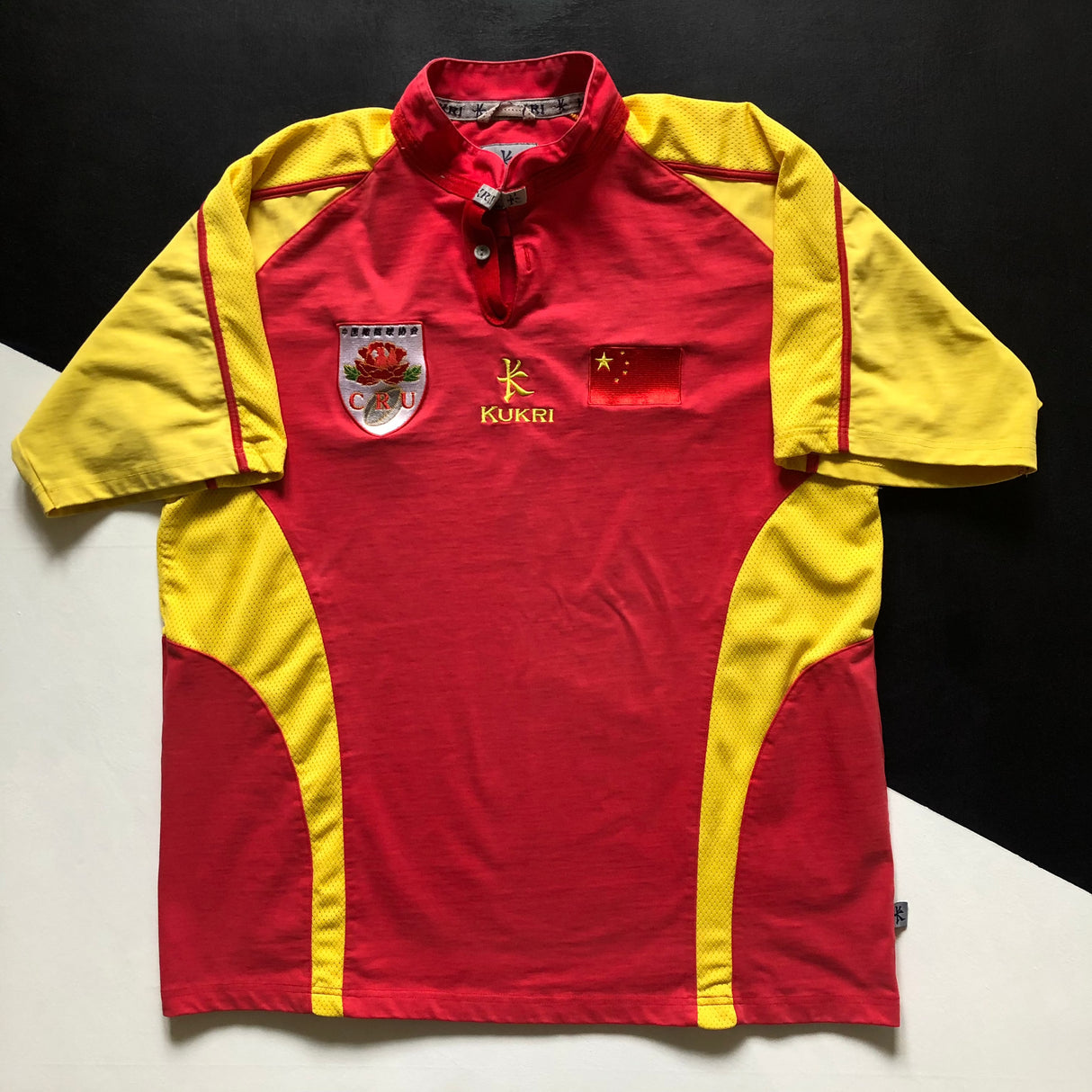 China National Rugby Team Jersey 2007 2XL Underdog Rugby - The Tier 2 Rugby Shop 