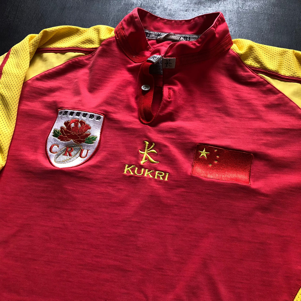 China National Rugby Team Jersey 2007 2XL Underdog Rugby - The Tier 2 Rugby Shop 