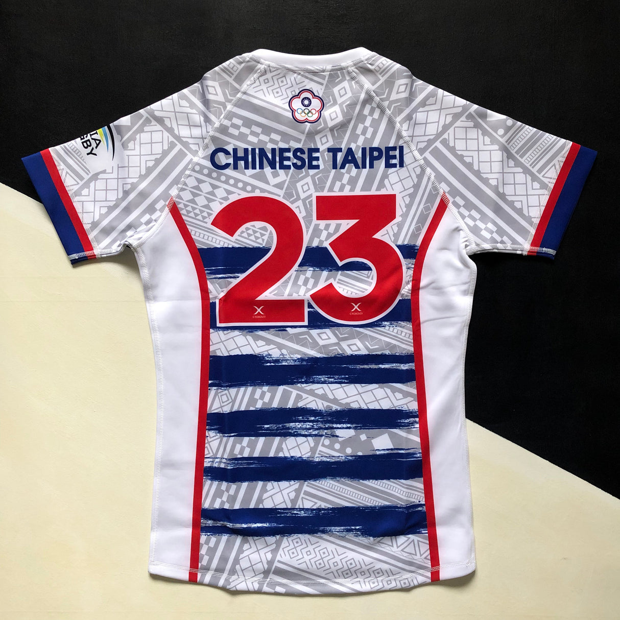 Chinese Taipei (Taiwan) National Rugby Team Jersey 2023 Away Player Issue Small Underdog Rugby - The Tier 2 Rugby Shop 