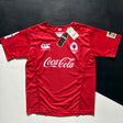 Coca-Cola Red Sparks Rugby Team Jersey 2015 (Japan Top League) Medium BNWT Underdog Rugby - The Tier 2 Rugby Shop 