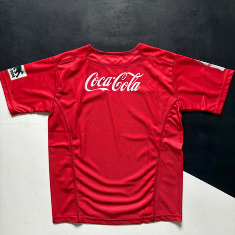 Coca-Cola Red Sparks Rugby Team Jersey 2015 (Japan Top League) Medium BNWT Underdog Rugby - The Tier 2 Rugby Shop 
