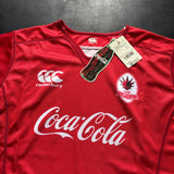 Coca-Cola Red Sparks Rugby Team Jersey 2015 (Japan Top League) Medium BNWT Underdog Rugby - The Tier 2 Rugby Shop 